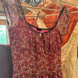 Urban outfitters it’s one piece skort on the bottom.